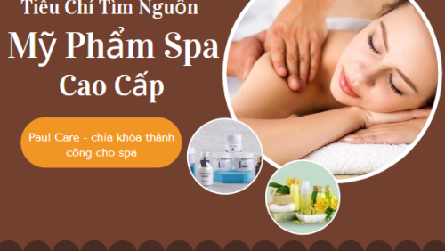 PaulCare – mỹ phẩm chuyên dùng cho spa cao cấp, chính hãng